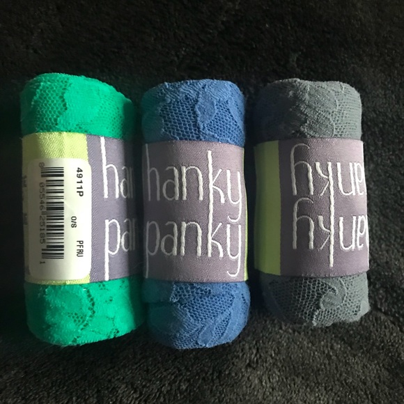 Hanky Panky Other - Ocean Hanky Panky Rolled Low-Rise Thong Set